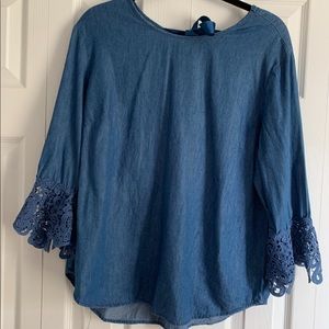 Denim tunic